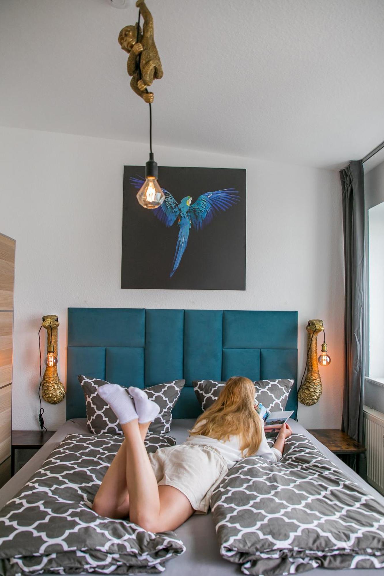 City Apartment "Hans Seat" Rostock Mit Rooftop-Terrasse Exterior photo